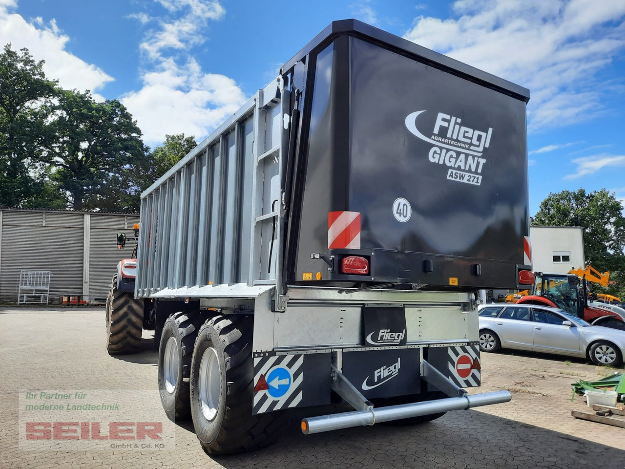 Fliegl ASW 271 C FOX Lenkachse 26,5" 35m³ - Snittevogn: billede 4 Fliegl ASW 271 C FOX Lenkachse 26,5" 35m³ - Snittevogn: billede 4