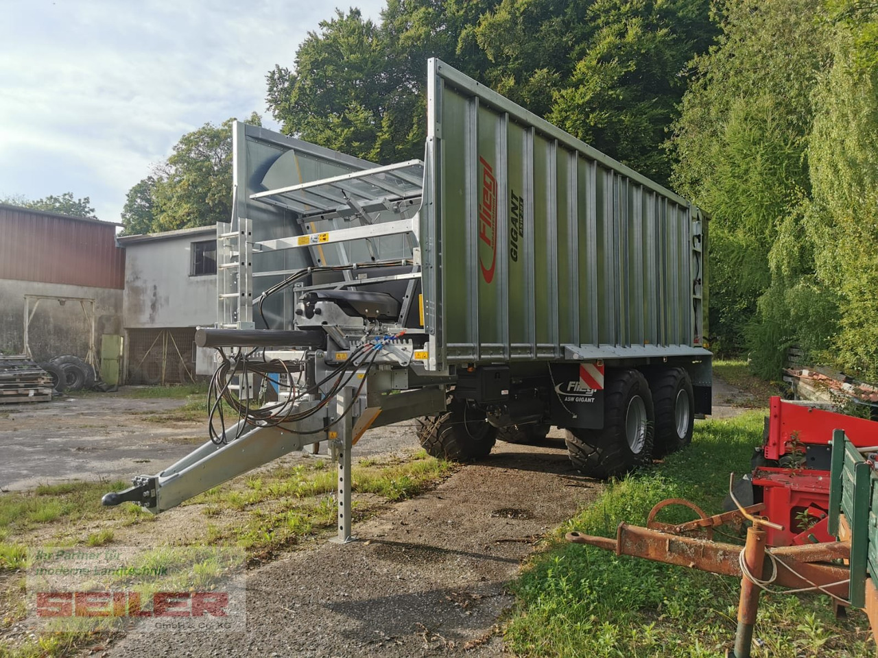 Fliegl ASW 281 GIGANT FOX 45m³ - Snittevogn: billede 2 Fliegl ASW 281 GIGANT FOX 45m³ - Snittevogn: billede 2