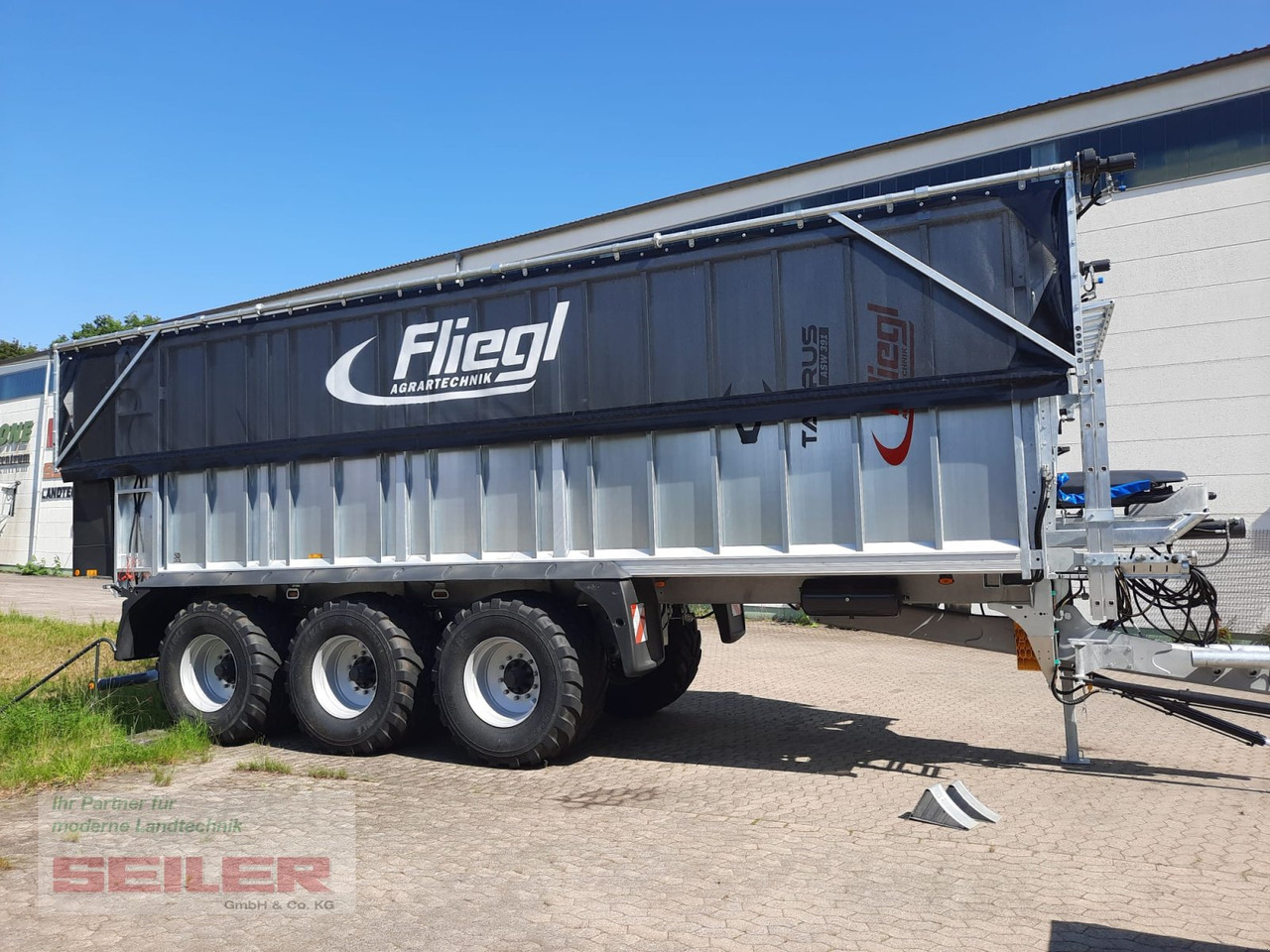 Fliegl ASW 391 TAURUS FOX 50m³ ZWL + Top Lift Light - Snittevogn: billede 1 Fliegl ASW 391 TAURUS FOX 50m³ ZWL + Top Lift Light - Snittevogn: billede 1