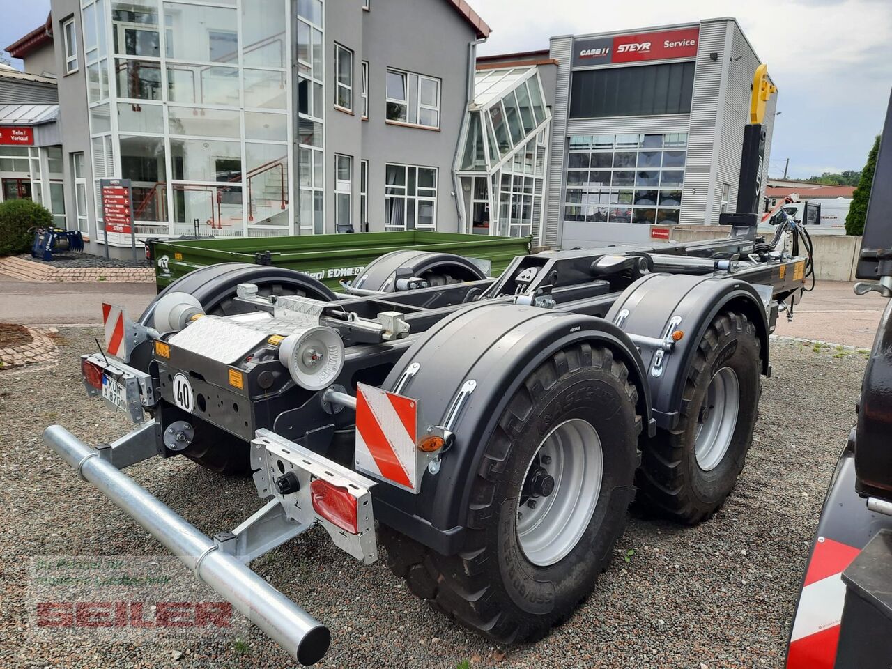 Fliegl HKL 22 Jumbo Abrollkipper - Kroghejsvogn/ Skip loader anhænger: billede 3 Fliegl HKL 22 Jumbo Abrollkipper - Kroghejsvogn/ Skip loader anhænger: billede 3