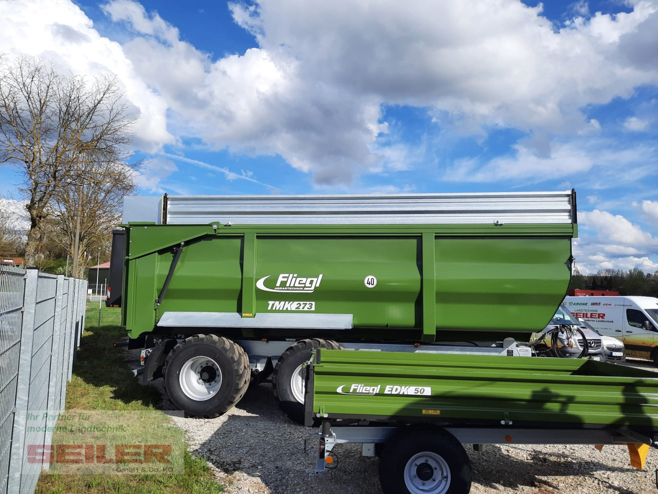 Fliegl TMK 273 FOX JUMBO 40m³ - Landbrugs tipvogn: billede 3 Fliegl TMK 273 FOX JUMBO 40m³ - Landbrugs tipvogn: billede 3