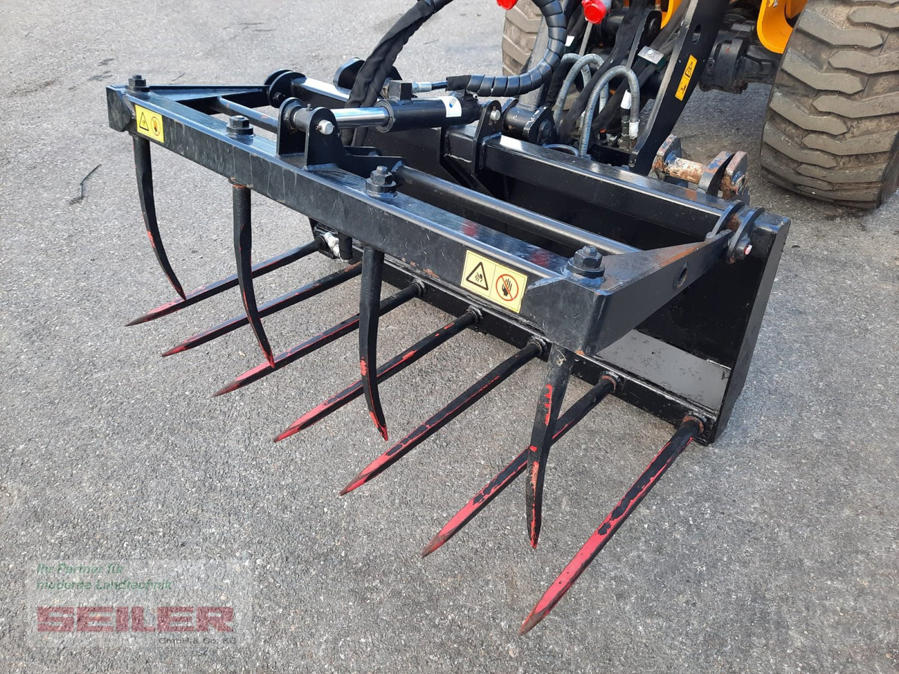 JCB Krokodilgebiss 1400 mm - Udstyr til ensilage: billede 2 JCB Krokodilgebiss 1400 mm - Udstyr til ensilage: billede 2