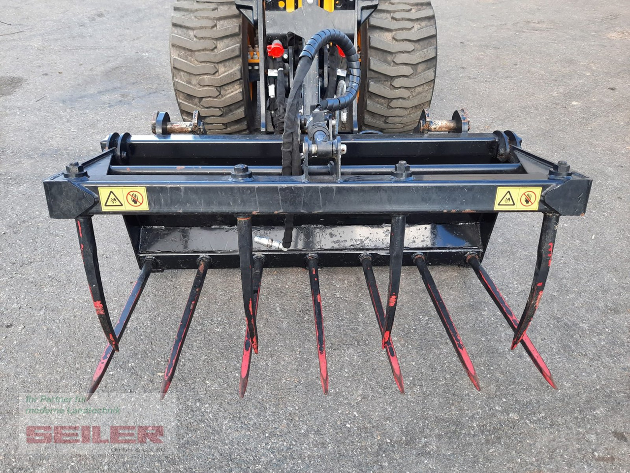 JCB Krokodilgebiss 1400 mm - Udstyr til ensilage: billede 4 JCB Krokodilgebiss 1400 mm - Udstyr til ensilage: billede 4