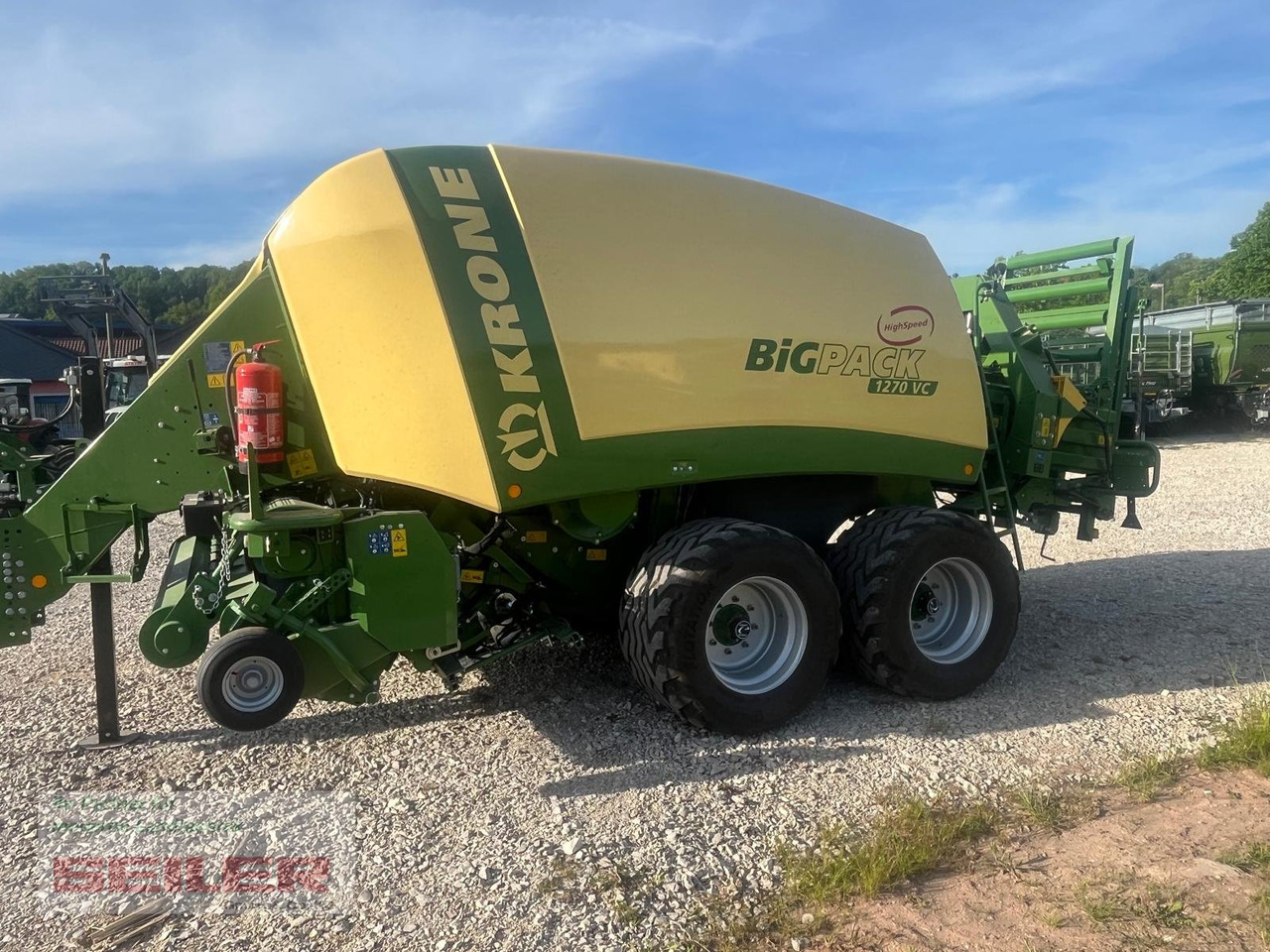 Krone Big Pack 1270 VC - Firkant ballepresse, Indpakker: billede 2 Krone Big Pack 1270 VC - Firkant ballepresse, Indpakker: billede 2