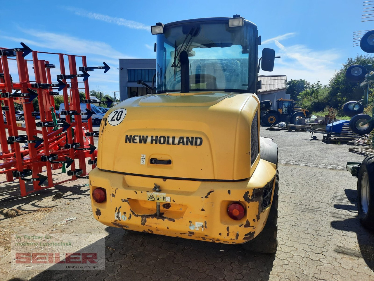 New Holland W 80 C - Gummihjulslæsser: billede 4 New Holland W 80 C - Gummihjulslæsser: billede 4
