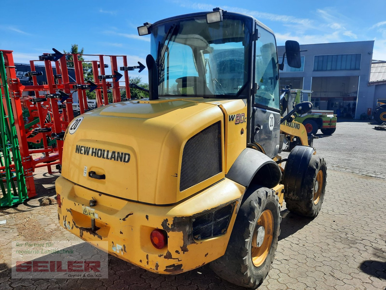 New Holland W 80 C - Gummihjulslæsser: billede 3 New Holland W 80 C - Gummihjulslæsser: billede 3