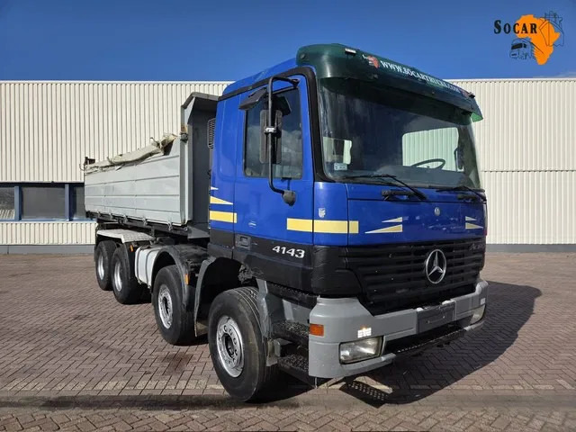 Mercedes-Benz Actros 4143 8X4 TIPPER (THREE PEDALS) - Tipvogn lastbil: billede 1 Mercedes-Benz Actros 4143 8X4 TIPPER (THREE PEDALS) - Tipvogn lastbil: billede 1