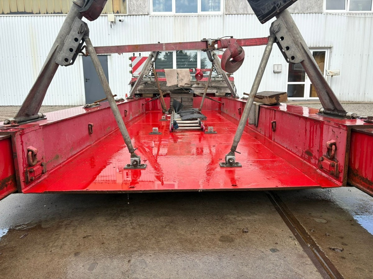 FAYMONVILLE STBZ - 2AA Megamax Yachttransport - Nedbygget platform sættevogn: billede 4 FAYMONVILLE STBZ - 2AA Megamax Yachttransport - Nedbygget platform sættevogn: billede 4