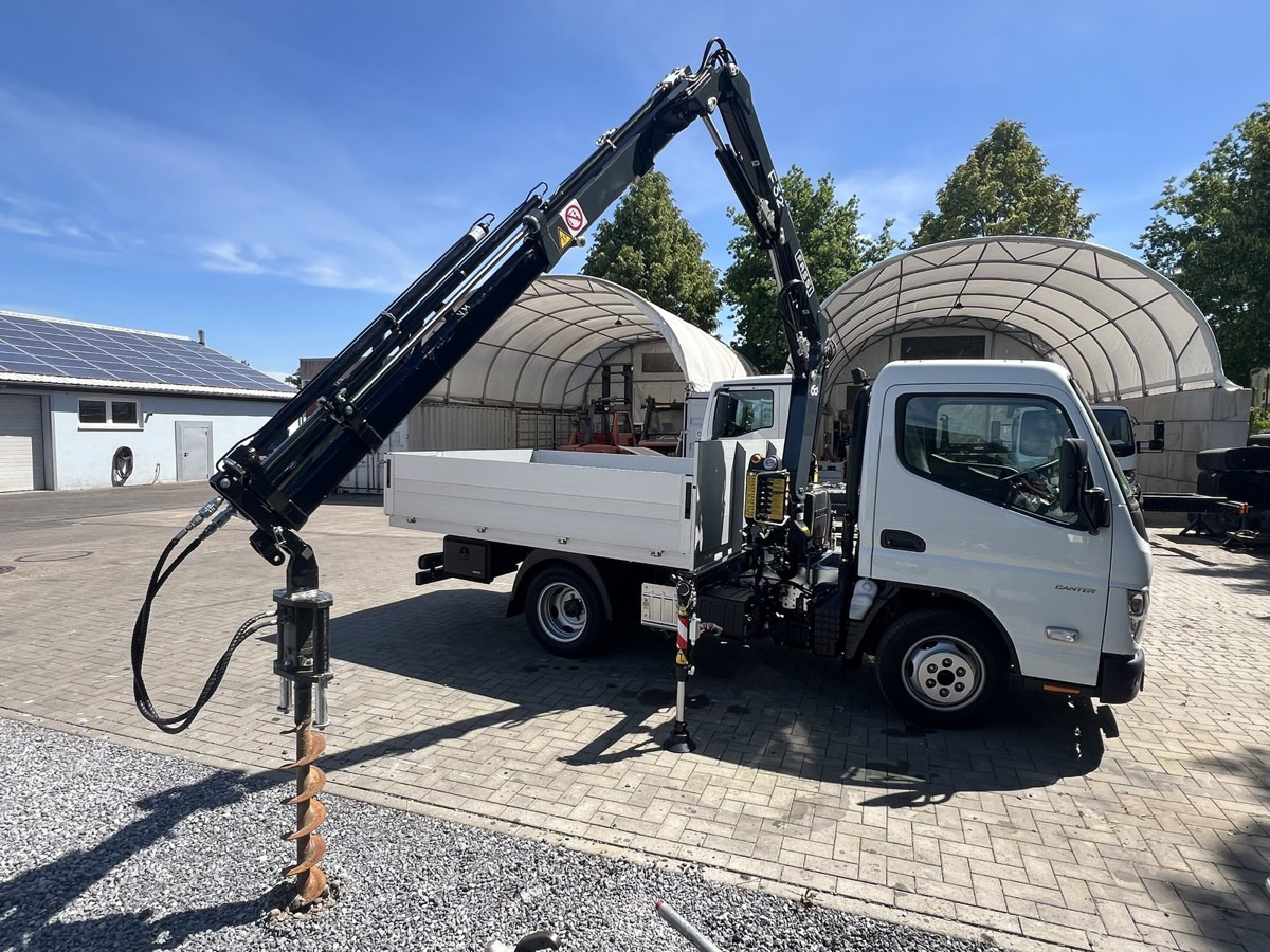 FUSO 3S15 Alu Pritsche 2.80m Ladekran Bohrgerät - Ladbil: billede 1 FUSO 3S15 Alu Pritsche 2.80m Ladekran Bohrgerät - Ladbil: billede 1