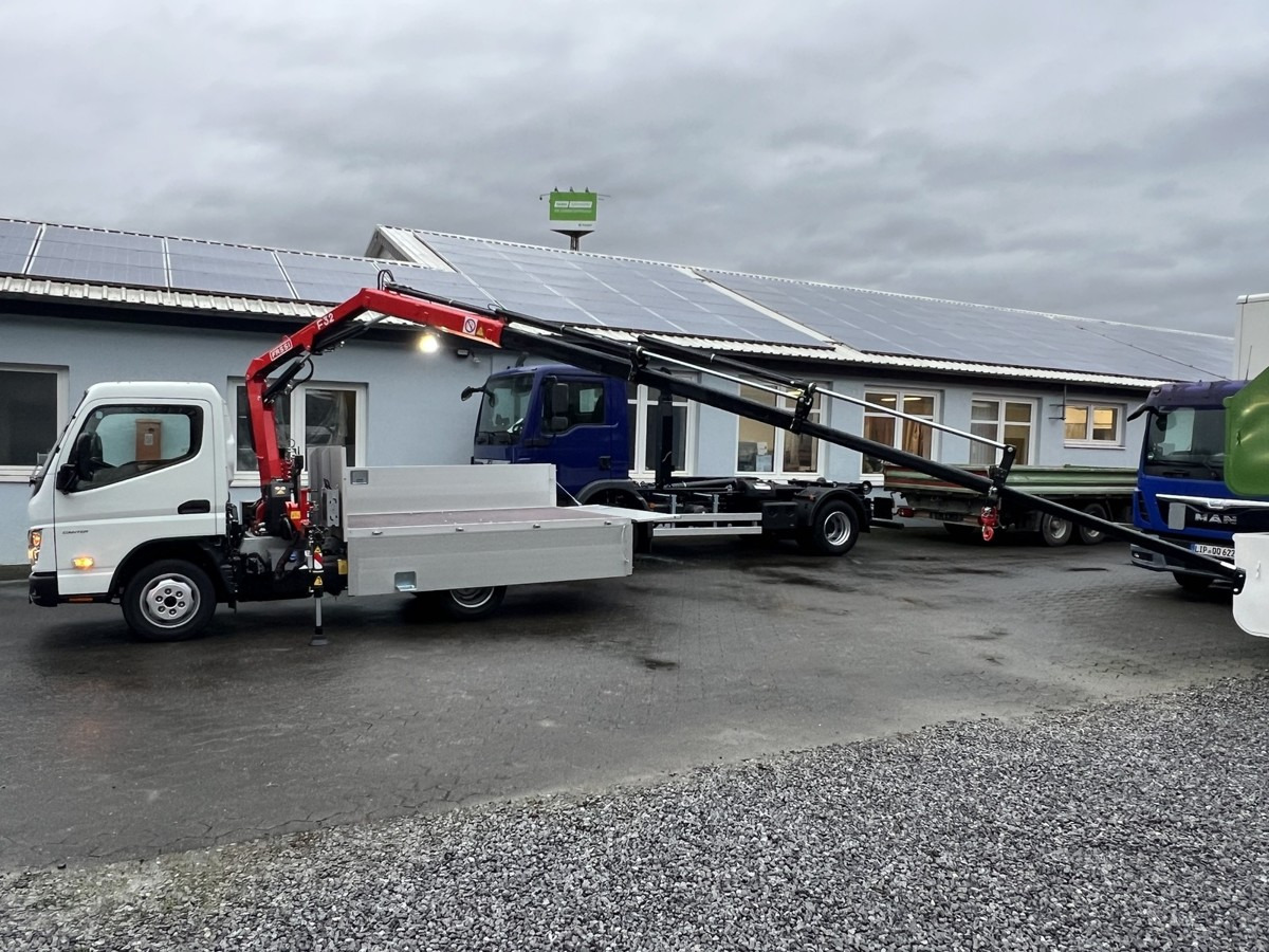 FUSO 3S15 Alu Pritsche 2.80m Ladekran Funk! sofort ve - Ladbil: billede 5 FUSO 3S15 Alu Pritsche 2.80m Ladekran Funk! sofort ve - Ladbil: billede 5