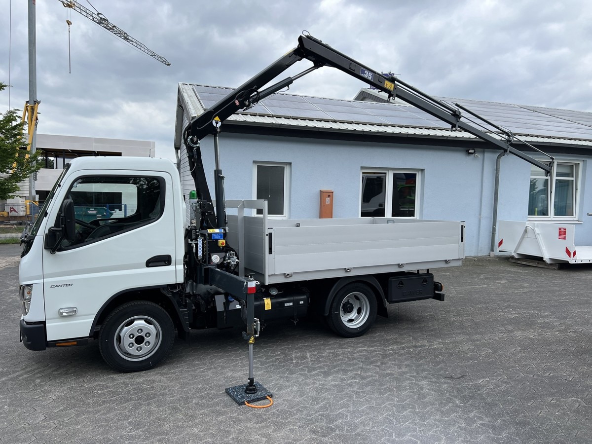 FUSO 3S15 Alu Pritsche 2.80m Ladekran - Ladbil: billede 2 FUSO 3S15 Alu Pritsche 2.80m Ladekran - Ladbil: billede 2