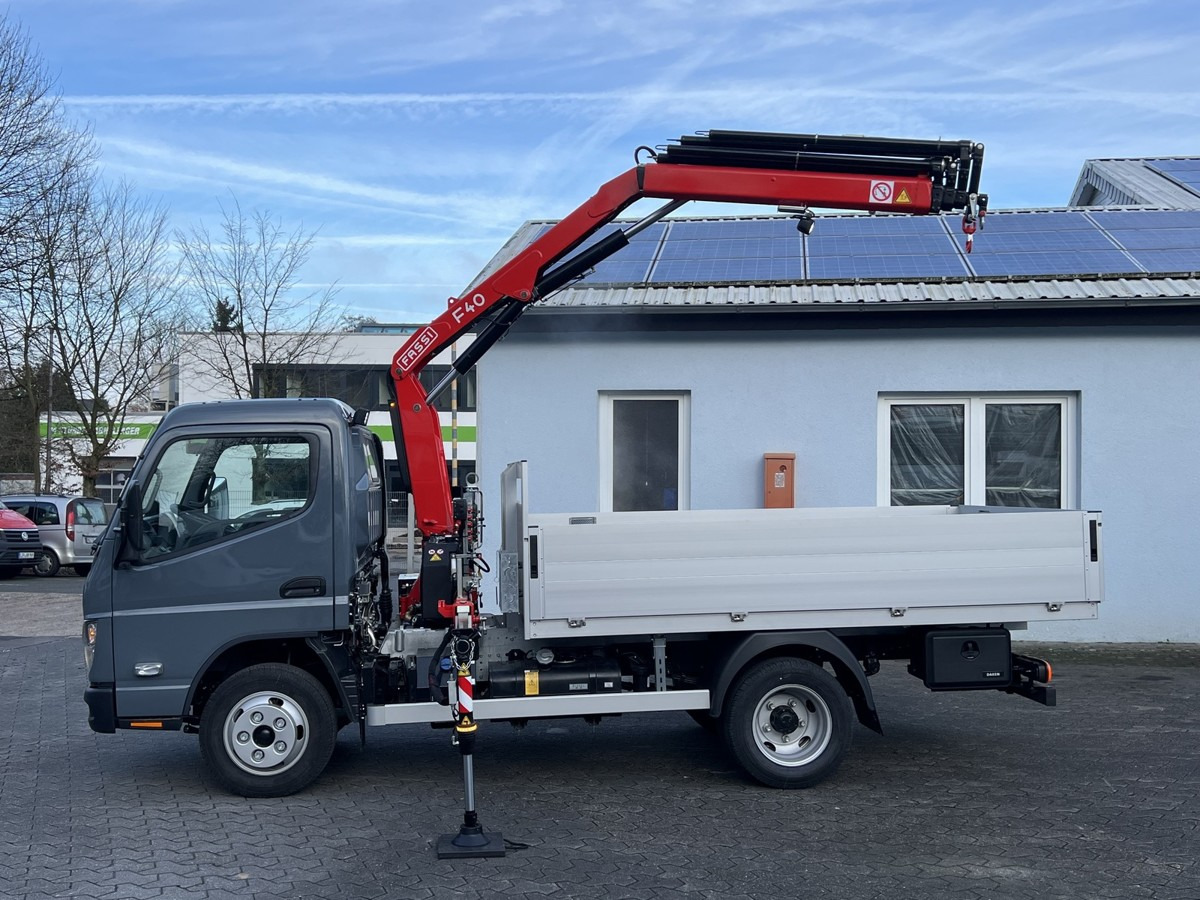 FUSO 6S15 Pritsche 3.0m Kran 4xhydr. Funk! - Lastbil med kran, Lastbil med lad: billede 3 FUSO 6S15 Pritsche 3.0m Kran 4xhydr. Funk! - Lastbil med kran, Lastbil med lad: billede 3