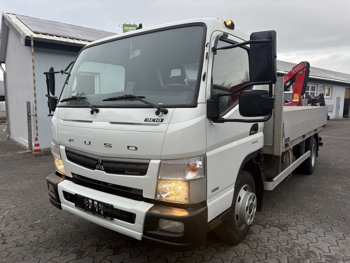 FUSO FUSO 9C18 Canter Pritsche 3.8m Kran 2x hydr. - Ladbil: billede 2 FUSO FUSO 9C18 Canter Pritsche 3.8m Kran 2x hydr. - Ladbil: billede 2