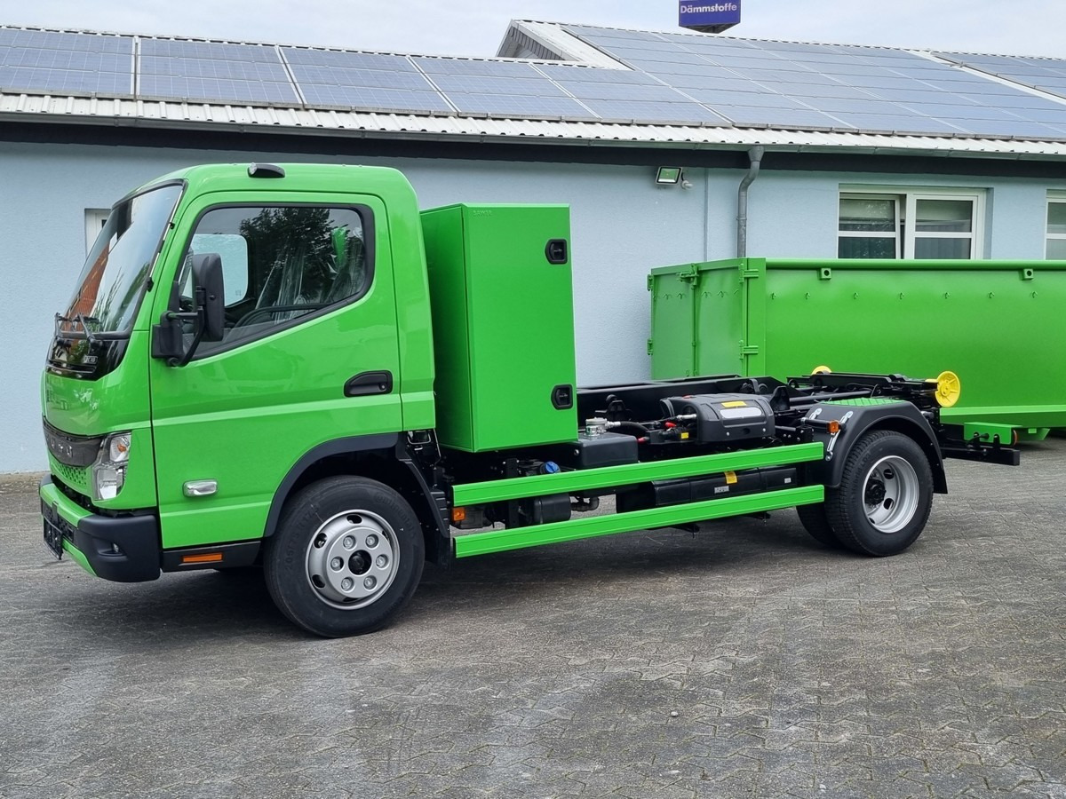 Leje en FUSO FUSO 9C18 Duonic City Abrollkipper GG 8.55t AHK FUSO FUSO 9C18 Duonic City Abrollkipper GG 8.55t AHK: billede 18