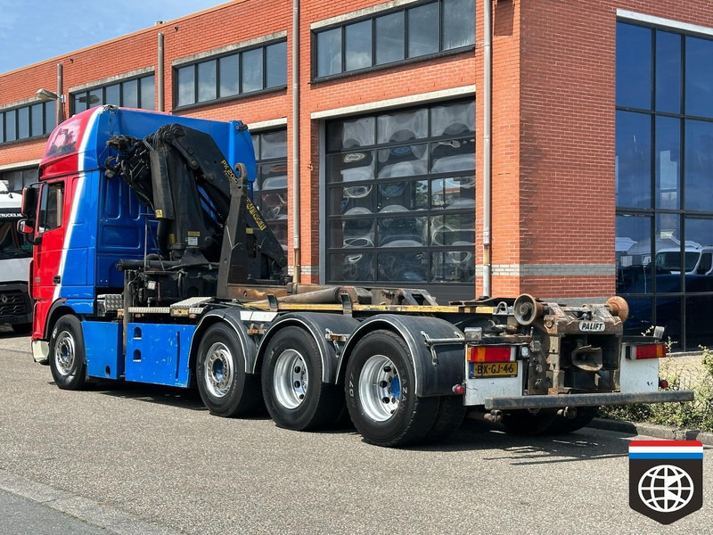 DAF FAK XF105 510 * MANUAL 16x ZF ** PALLFINGER PK20002 ** PALIFT HOOK 25t ** 8X2/4 - Lastbil med kran: billede 4 DAF FAK XF105 510 * MANUAL 16x ZF ** PALLFINGER PK20002 ** PALIFT HOOK 25t ** 8X2/4 - Lastbil med kran: billede 4