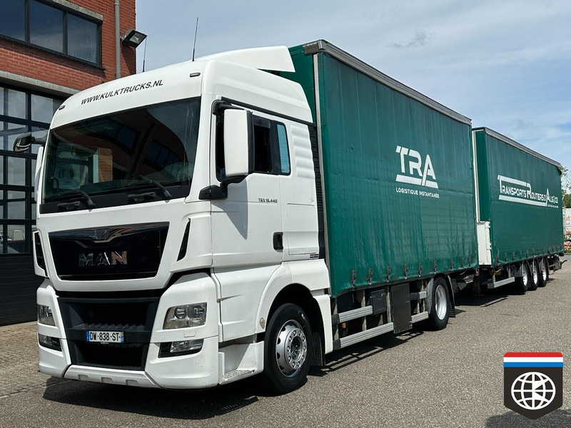 MAN TGX 18 440 NIGHT A/C - RETARDER - COMBI FREUHAUF - Lastbil med presenning: billede 2 MAN TGX 18 440 NIGHT A/C - RETARDER - COMBI FREUHAUF - Lastbil med presenning: billede 2