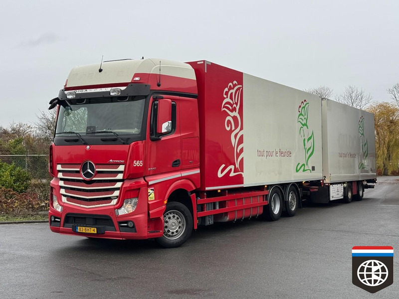 Mercedes-Benz ACTROS 2745 Giga Space - FRIGO COMBINATION -30oC - 2x TAIL LIFT - 49 CC capacity - Kølevogn lastbil: billede 1 Mercedes-Benz ACTROS 2745 Giga Space - FRIGO COMBINATION -30oC - 2x TAIL LIFT - 49 CC capacity - Kølevogn lastbil: billede 1