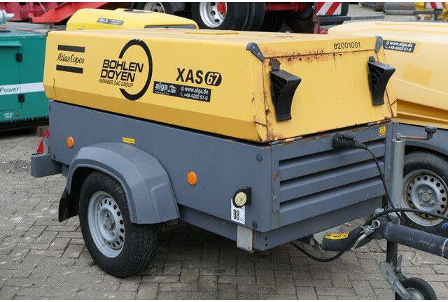 Atlas-Copco XAS 67, Kompressor, Deutz, Wenig Std., TOP - Luftkompressor: billede 4 Atlas-Copco XAS 67, Kompressor, Deutz, Wenig Std., TOP - Luftkompressor: billede 4