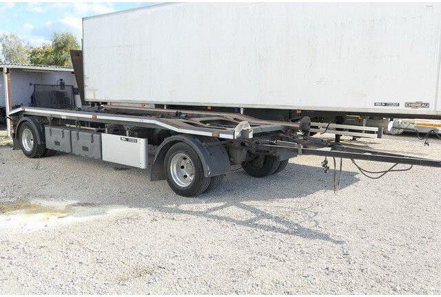 HKM G 18 ZL 5,0, Außenroller 5 bis 7m, Luftfederun - Containerbil/ Veksellad påhængsvogn: billede 2 HKM G 18 ZL 5,0, Außenroller 5 bis 7m, Luftfederun - Containerbil/ Veksellad påhængsvogn: billede 2
