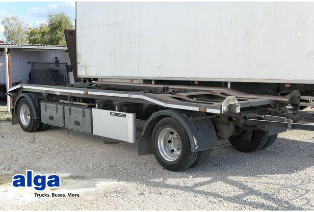 HKM G 18 ZL 5,0, Außenroller 5 bis 7m, Luftfederun - Containerbil/ Veksellad påhængsvogn: billede 1 HKM G 18 ZL 5,0, Außenroller 5 bis 7m, Luftfederun - Containerbil/ Veksellad påhængsvogn: billede 1