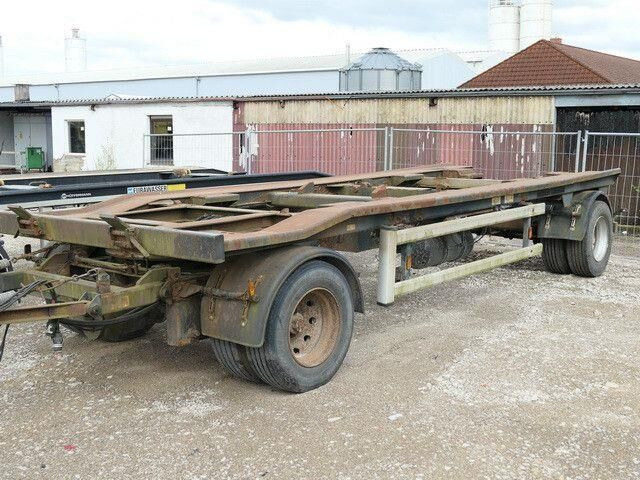 Huffermann HKA 18.70, Außenroller, Zwillingsreifen, BPW - Containerbil/ Veksellad påhængsvogn: billede 2 Huffermann HKA 18.70, Außenroller, Zwillingsreifen, BPW - Containerbil/ Veksellad påhængsvogn: billede 2