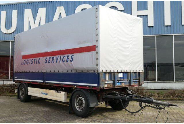 Krone AZ, Bordwände, BPW, 7.300mm lang, Luftfederung - Gardinanhænger: billede 2 Krone AZ, Bordwände, BPW, 7.300mm lang, Luftfederung - Gardinanhænger: billede 2