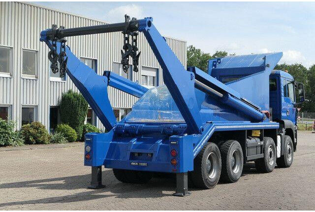 MAN 41.480 TGS 8x4, gr. Federpaket, 37tkm, 4-Achser - Lastbil med wirehejs: billede 3 MAN 41.480 TGS 8x4, gr. Federpaket, 37tkm, 4-Achser - Lastbil med wirehejs: billede 3