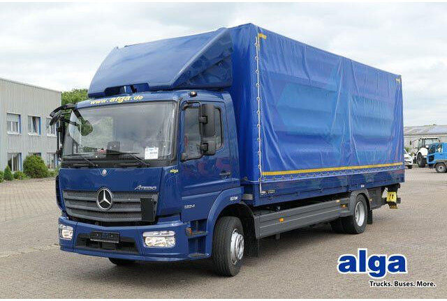 Mercedes-Benz 1224 L Atego 4x2, 7.200mm lang, AHK, LBW, Euro 6 - Lastbil med presenning: billede 1 Mercedes-Benz 1224 L Atego 4x2, 7.200mm lang, AHK, LBW, Euro 6 - Lastbil med presenning: billede 1