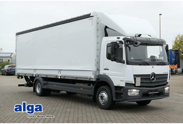 Mercedes-Benz 1521 L Atego 4x2, LBW, Schiebeplane, Klima, Luft - Lastbil med presenning: billede 1 Mercedes-Benz 1521 L Atego 4x2, LBW, Schiebeplane, Klima, Luft - Lastbil med presenning: billede 1