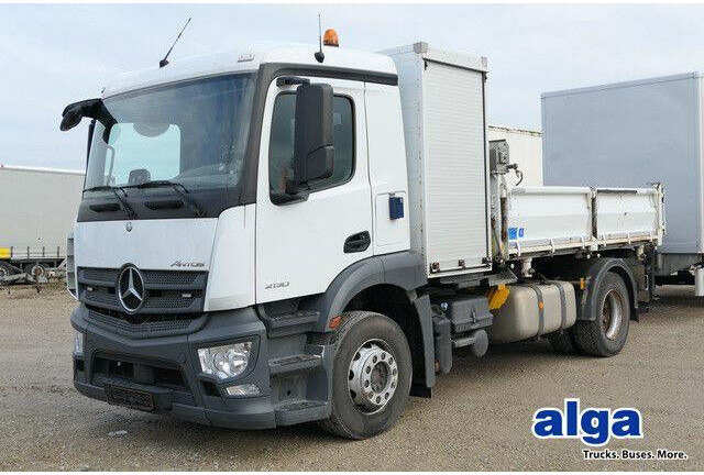 Mercedes-Benz 2030 L Antos 4x2, Kran,Generator,Plane,Hydraulik - Tipvogn lastbil: billede 1 Mercedes-Benz 2030 L Antos 4x2, Kran,Generator,Plane,Hydraulik - Tipvogn lastbil: billede 1