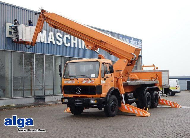 Mercedes-Benz 2222 6x4, Ruthmann, 28m. 3. Sitz - Bomlift: billede 1 Mercedes-Benz 2222 6x4, Ruthmann, 28m. 3. Sitz - Bomlift: billede 1