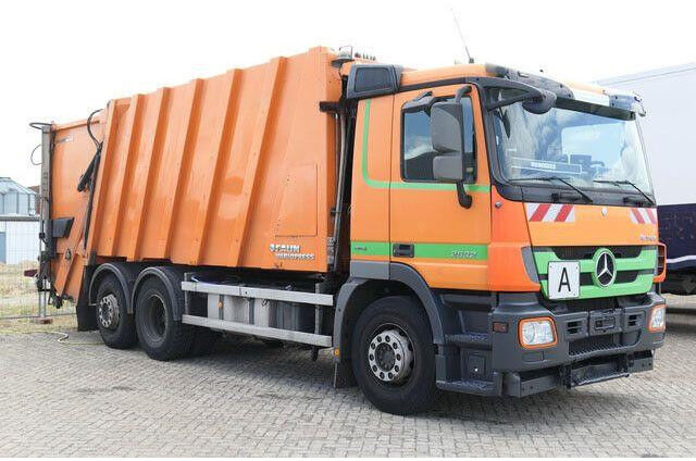 Mercedes-Benz 2532 L Actros 6x2, Faun, Zöller, 24m³, MP3, AC - Affaldsmaskine: billede 2 Mercedes-Benz 2532 L Actros 6x2, Faun, Zöller, 24m³, MP3, AC - Affaldsmaskine: billede 2