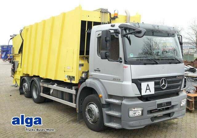 Mercedes-Benz 2533 L Axor 6x2,Faun,Variopress,Zöller-Schüttung - Affaldsmaskine: billede 1 Mercedes-Benz 2533 L Axor 6x2,Faun,Variopress,Zöller-Schüttung - Affaldsmaskine: billede 1