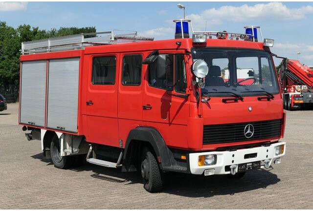 Mercedes-Benz 814 F/Feuerwehr/Pumpe/9 Sitze - Brandbil: billede 3 Mercedes-Benz 814 F/Feuerwehr/Pumpe/9 Sitze - Brandbil: billede 3