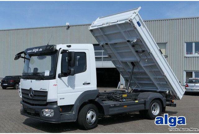 Mercedes-Benz 818 K Atego 4x2, Meiller, 19tkm, 2x AHK, Klima - Tipvogn lastbil: billede 1 Mercedes-Benz 818 K Atego 4x2, Meiller, 19tkm, 2x AHK, Klima - Tipvogn lastbil: billede 1