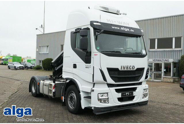 Iveco 460 Stralis 4x2, Kran HMF 1320K3, Hydr., Klima - Trækker: billede 2 Iveco 460 Stralis 4x2, Kran HMF 1320K3, Hydr., Klima - Trækker: billede 2