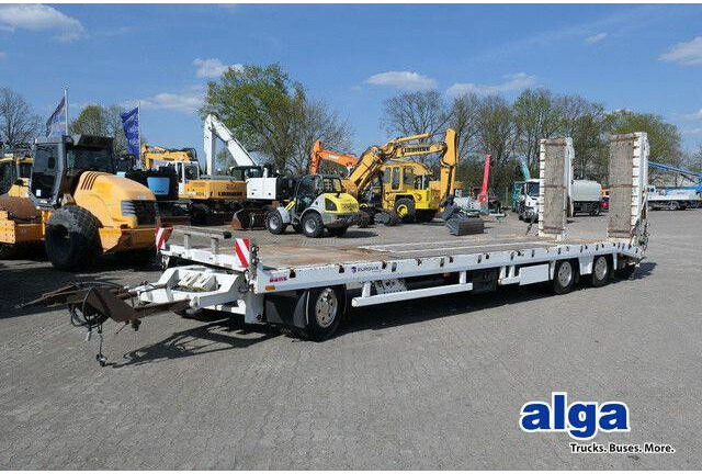 Zandt AT-P300, Hydr. Rampen, 30to., 3-Achser - Nedbygget platform påhængsvogn: billede 1 Zandt AT-P300, Hydr. Rampen, 30to., 3-Achser - Nedbygget platform påhængsvogn: billede 1