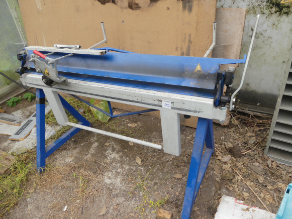 Plieuse de chantier marque et modèle inconnu - Metalbearbejdningsmaskine: billede 1 Plieuse de chantier marque et modèle inconnu - Metalbearbejdningsmaskine: billede 1