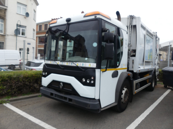 REF:1444 - Camion poubelle Renault Access (2013-185.358 km) (VIN:SEG1930BL5BD17234) - Affaldsmaskine: billede 1 REF:1444 - Camion poubelle Renault Access (2013-185.358 km) (VIN:SEG1930BL5BD17234) - Affaldsmaskine: billede 1