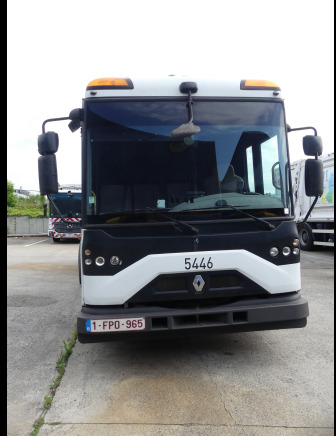 REF:5446 - Camion poubelle Renault Access (2013-192.146 km) - Affaldsmaskine: billede 3 REF:5446 - Camion poubelle Renault Access (2013-192.146 km) - Affaldsmaskine: billede 3
