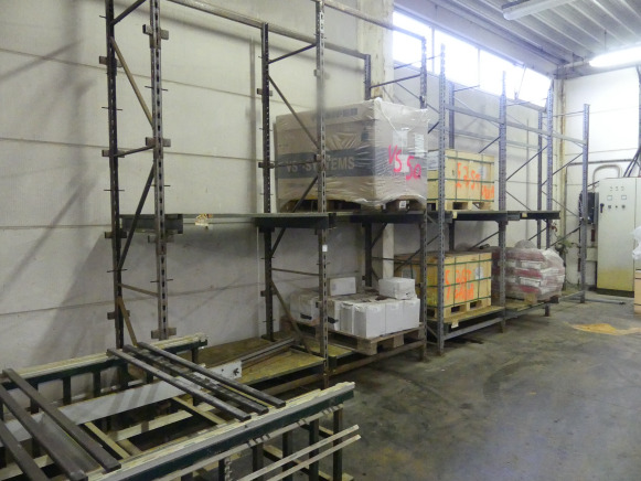 Lagerreol Racks à palettes: billede 1