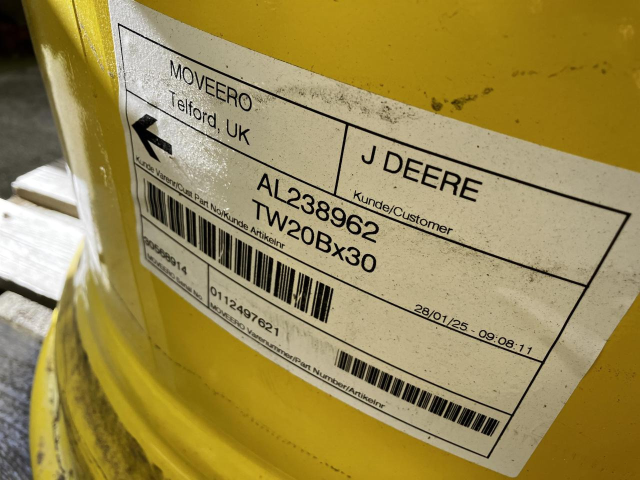 John Deere 20x30 - Dæk for Landbrugsmaskine: billede 3 John Deere 20x30 - Dæk for Landbrugsmaskine: billede 3