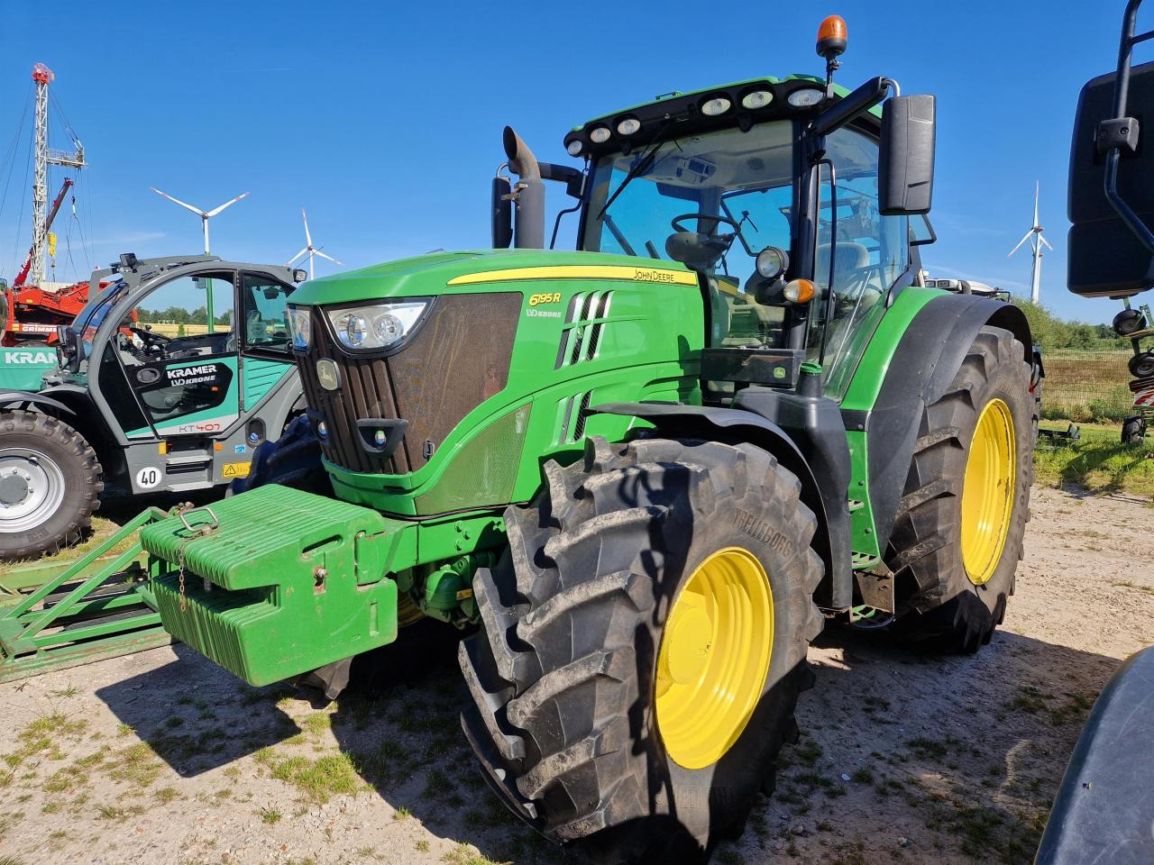 John Deere 6195R - Traktor: billede 1 John Deere 6195R - Traktor: billede 1