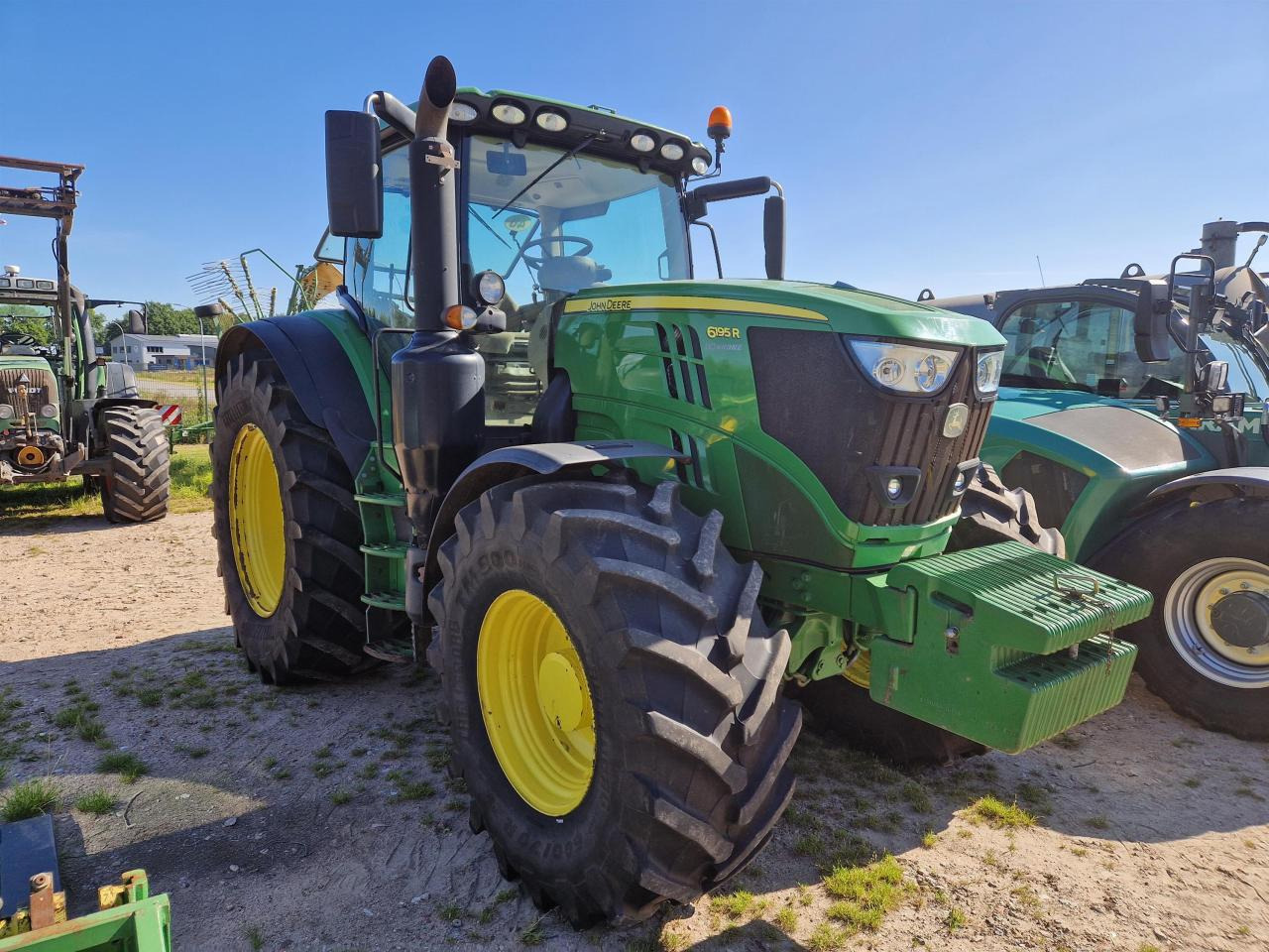 John Deere 6195R - Traktor: billede 2 John Deere 6195R - Traktor: billede 2
