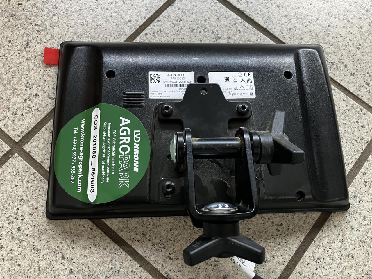 John Deere G5 Plus Zusatzdisplay - Navigationssystem for Landbrugsmaskine: billede 2 John Deere G5 Plus Zusatzdisplay - Navigationssystem for Landbrugsmaskine: billede 2