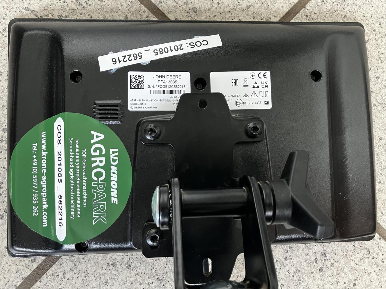 John Deere G5 Plus Zusatzdisplay - Navigationssystem for Landbrugsmaskine: billede 3 John Deere G5 Plus Zusatzdisplay - Navigationssystem for Landbrugsmaskine: billede 3