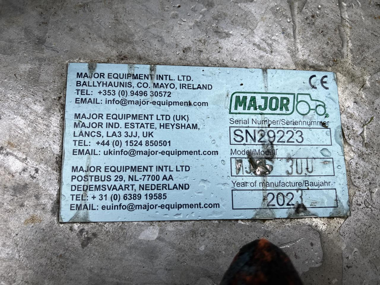 Major MJ65-300 - Plæneklipper: billede 3 Major MJ65-300 - Plæneklipper: billede 3