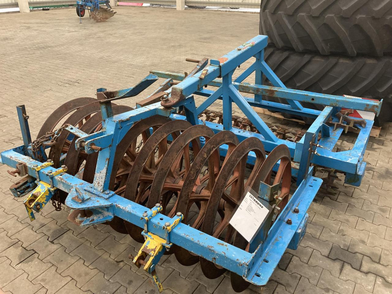 Tigges 1,60 m - 9-Ringe - Landbrugs tromle: billede 1 Tigges 1,60 m - 9-Ringe - Landbrugs tromle: billede 1