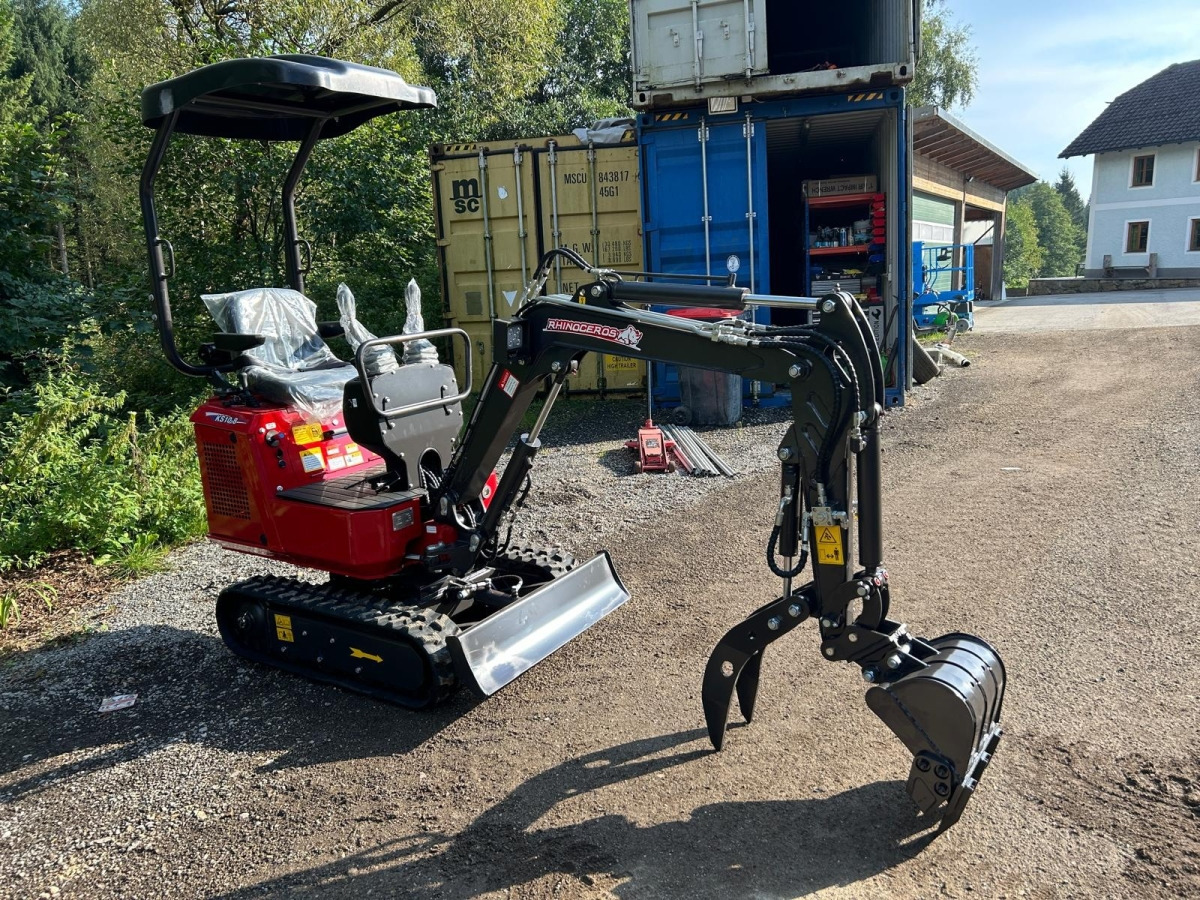 Rhinoceros KS10-8 Minibagger - Minigravemaskine: billede 3 Rhinoceros KS10-8 Minibagger - Minigravemaskine: billede 3