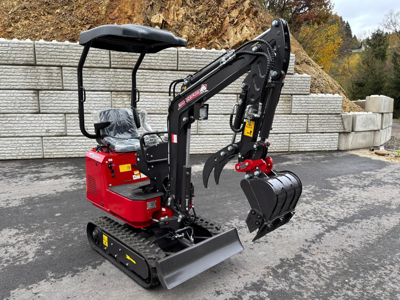 Rhinoceros MY10-8 - Minigravemaskine: billede 4 Rhinoceros MY10-8 - Minigravemaskine: billede 4